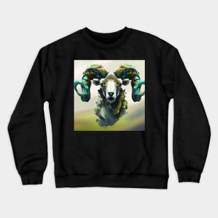 Painted Ram Crewneck Sweatshirt